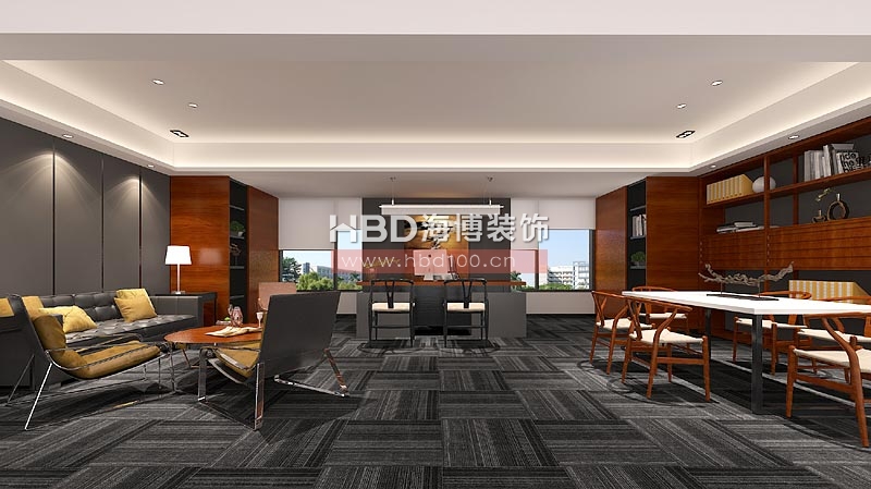 較前廣告公司辦公室裝修案例 董事長室設(shè)計 較前廣告公司辦公室裝修案例 董事長室設(shè)計