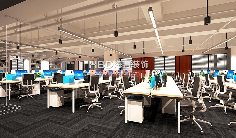 較前廣告公司辦公室裝修案例 開放辦公區(qū) 較前廣告公司辦公室裝修案例 開放辦公區(qū)