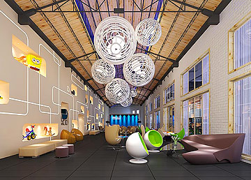 小星辰服飾公司休閑區裝修 小星辰服飾公司休閑區裝修