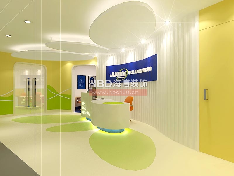 捷愛兒培訓中心修設(shè)計 前臺 捷愛兒培訓中心修設(shè)計 前臺