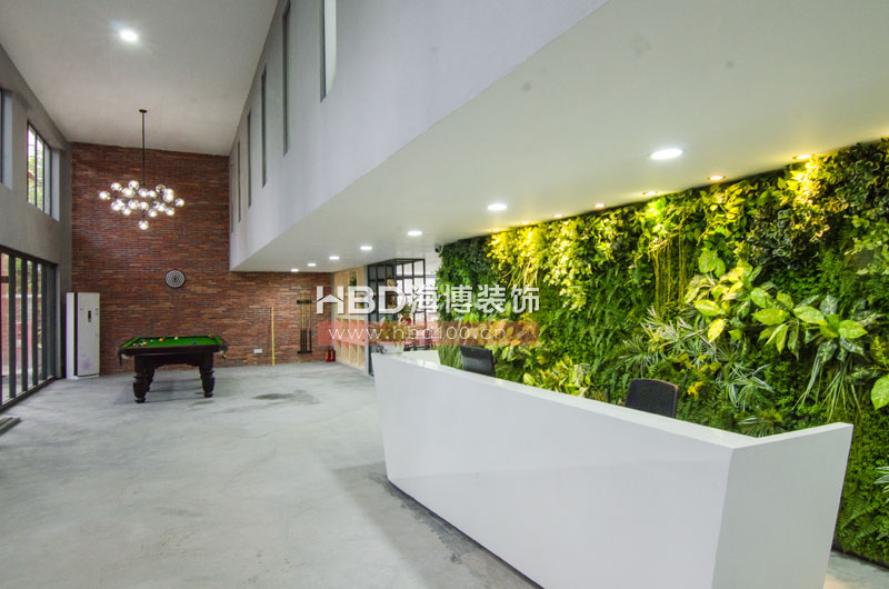 裝修公司辦公室 前臺及休閑區設計 裝修公司辦公室 前臺及休閑區設計