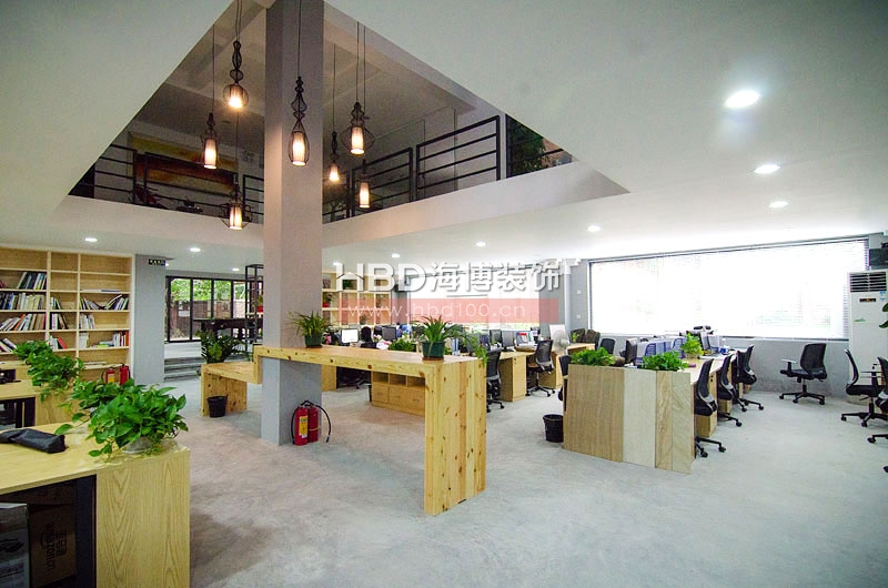 海博裝飾公司辦公室裝修-公共辦公區(qū) 海博裝飾公司辦公室裝修-公共辦公區(qū)